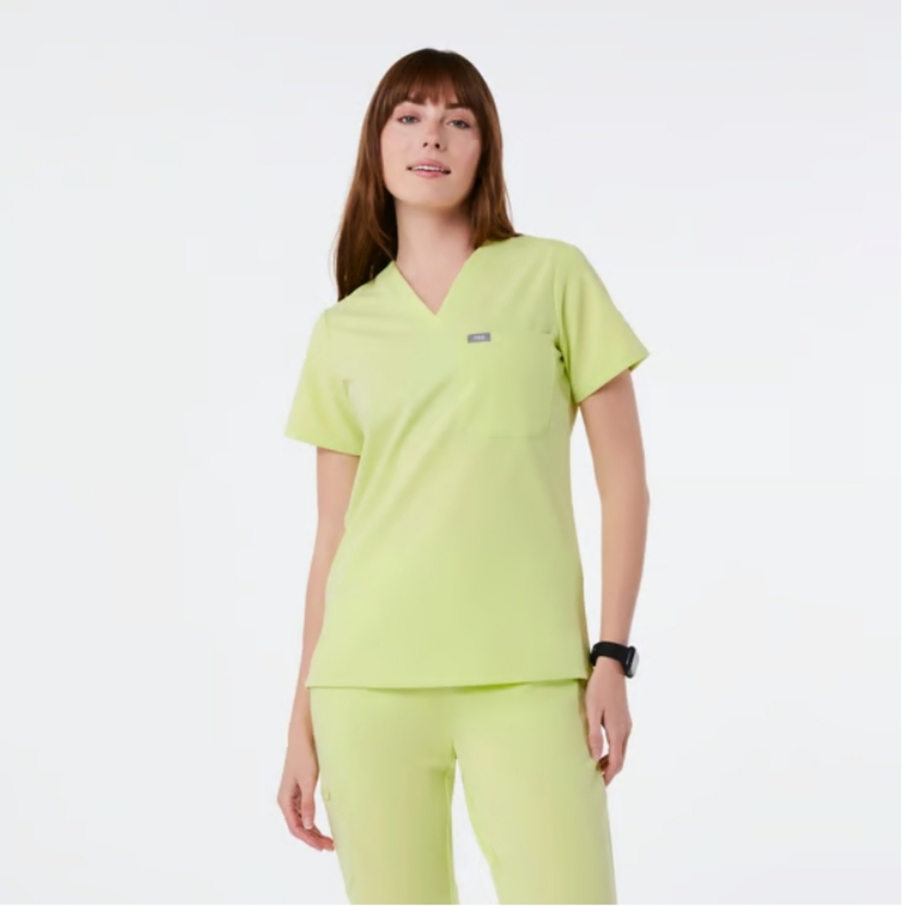 Figs One Pocket Catarina Scrub Top